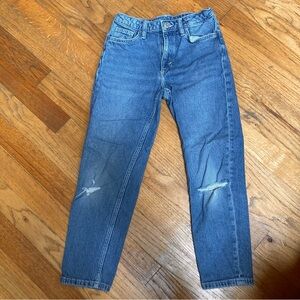 H&M Kids Blue Distressed Jeans